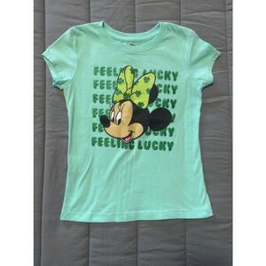 Disney | Minnie Mouse St Patty’s T-Shirt | S (6-6X)